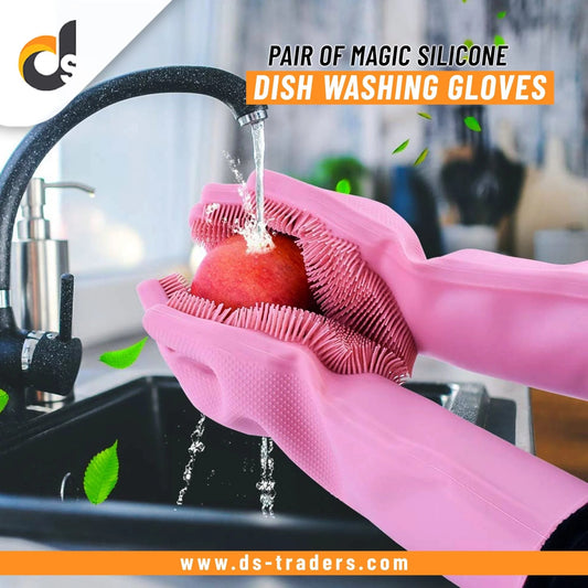 Silicone Washing Gloves